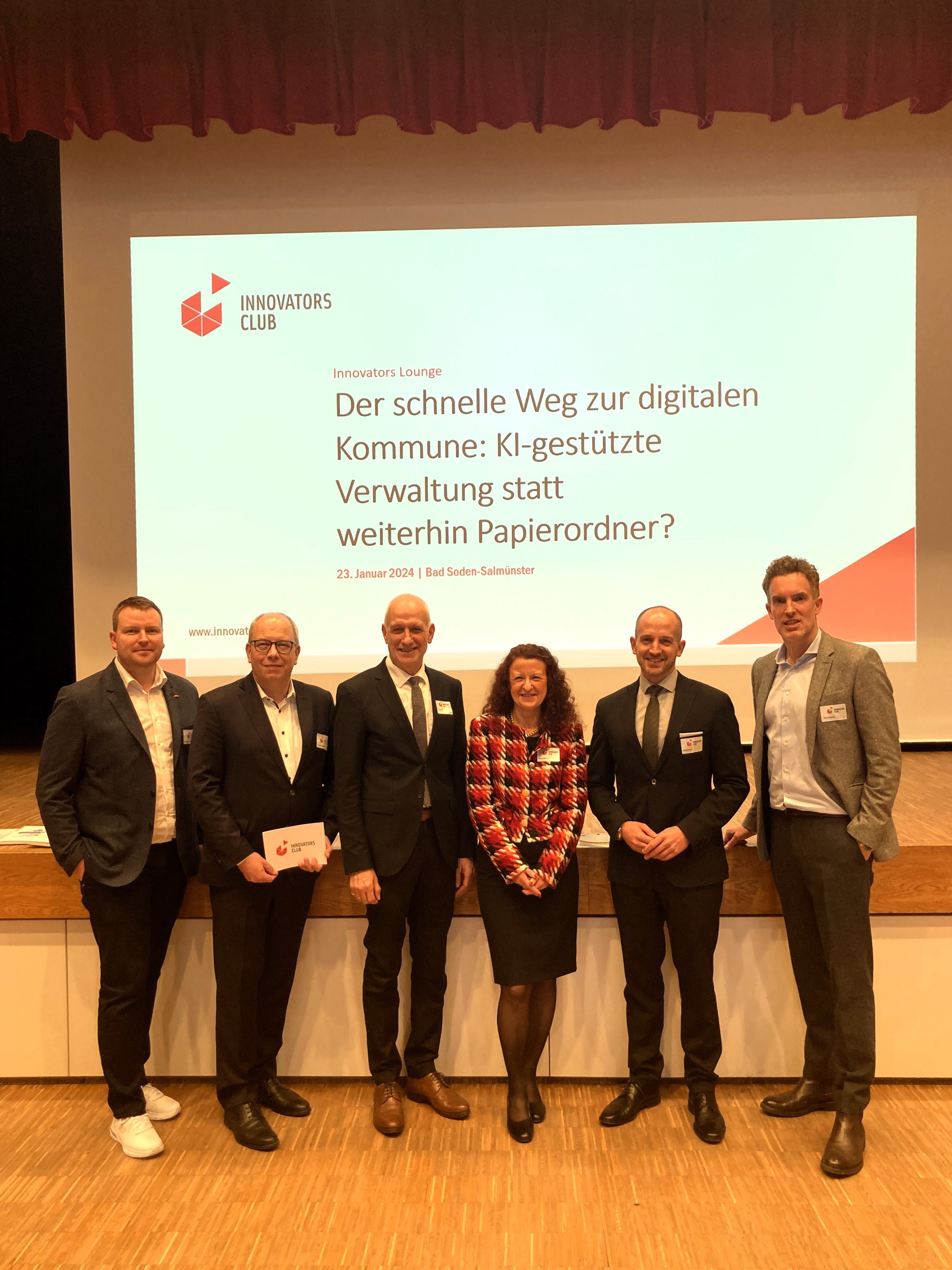v.l.n.r.: Danny Thieme, Alexander Handschuh, Harald Semler, Martina Böhme, Dominik Brasch, Gerrit Knippschild