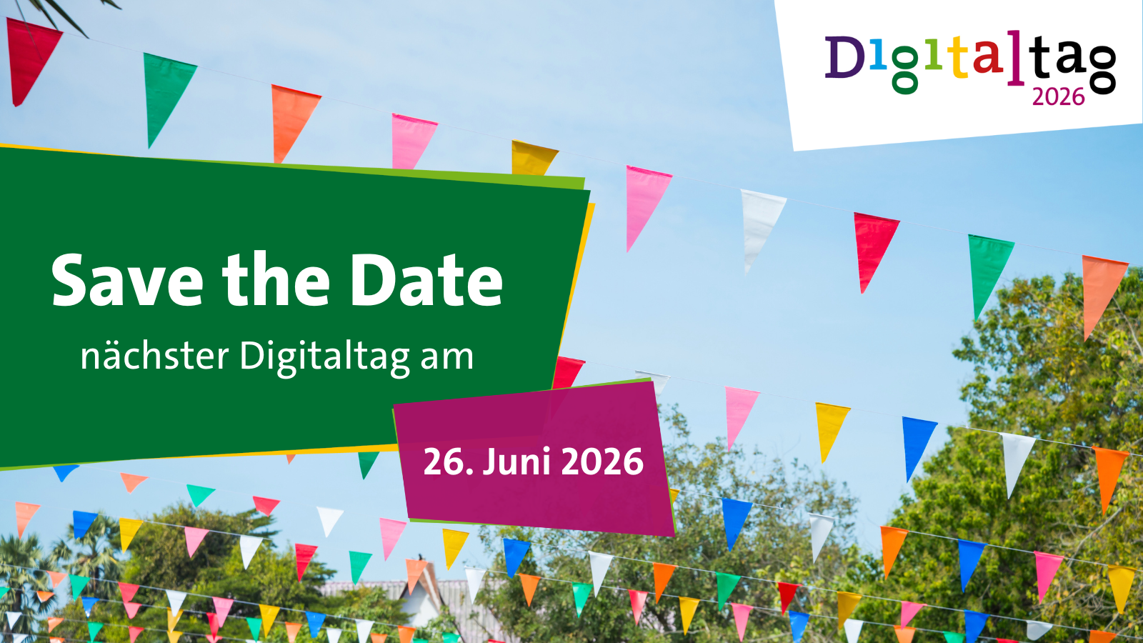 Save the Date - Digitaltag 2026