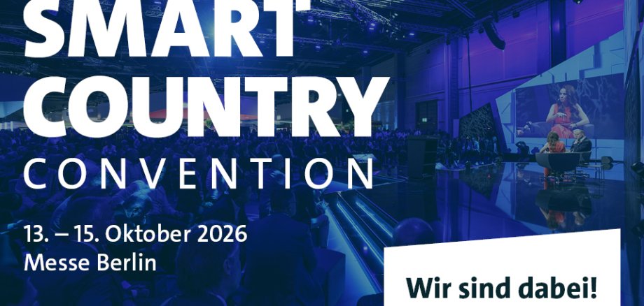 Wir sind dabei! Smart Country Convention 2026 Wir sind dabei! Smart Country Convention 2026