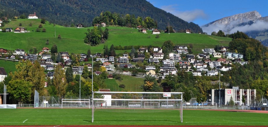 Fußballplatz einer Kommune