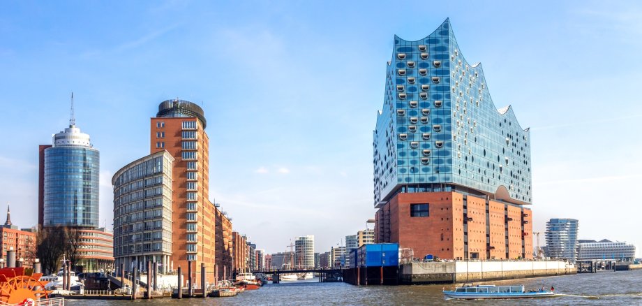 Hambug, Elbphilharmonie, Speicherstadt