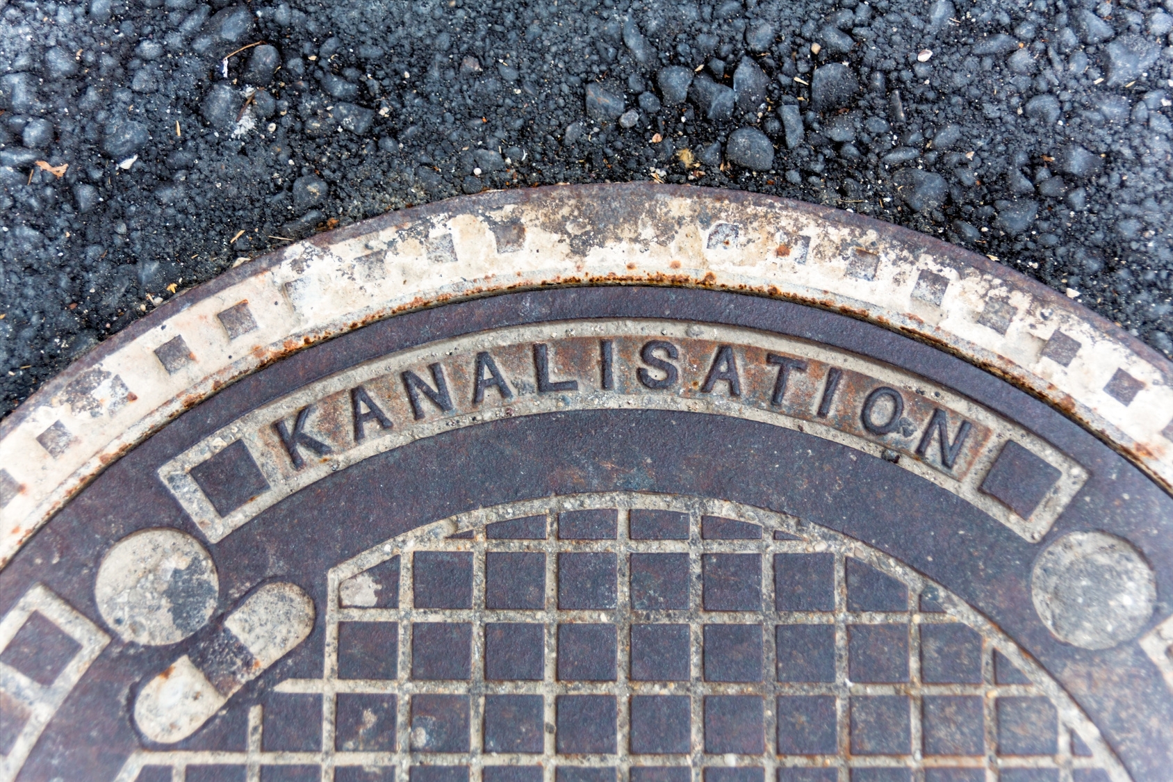 Deckel zur Kanalisation Deckel zur Kanalisation