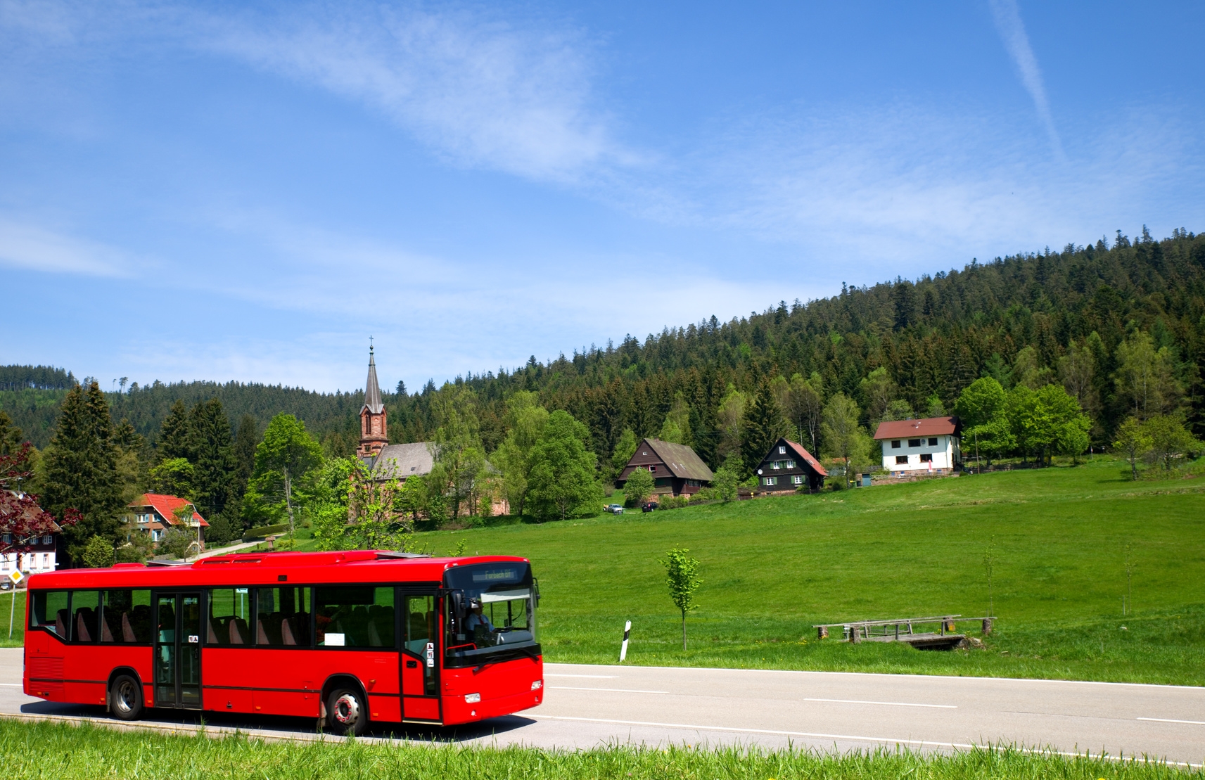 Bus im ländlichen Raum Bus im ländlichen Raum