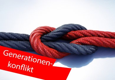 Konflikt zwei verknotete Seile; Symbolbild: Konflikt